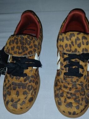 Steve Madden Foldover Sneakers - Leopard - Size 8